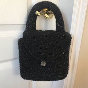 🛍 One-of-a-kind ✨Sparkling✨ Crochet Matching Handbag & Wallet